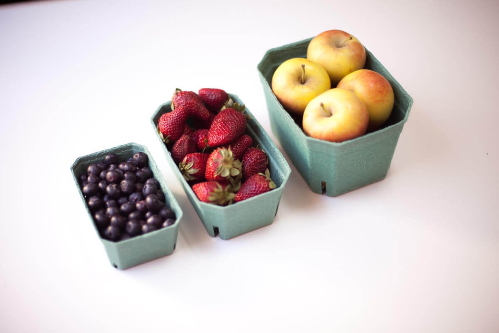 Виды и размеры упаковки для клубники и других ягод